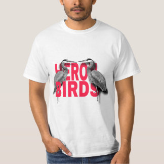 T-shirt heron birds