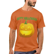 T-shirt homme Jack-o'-Lantern Happy Halloween