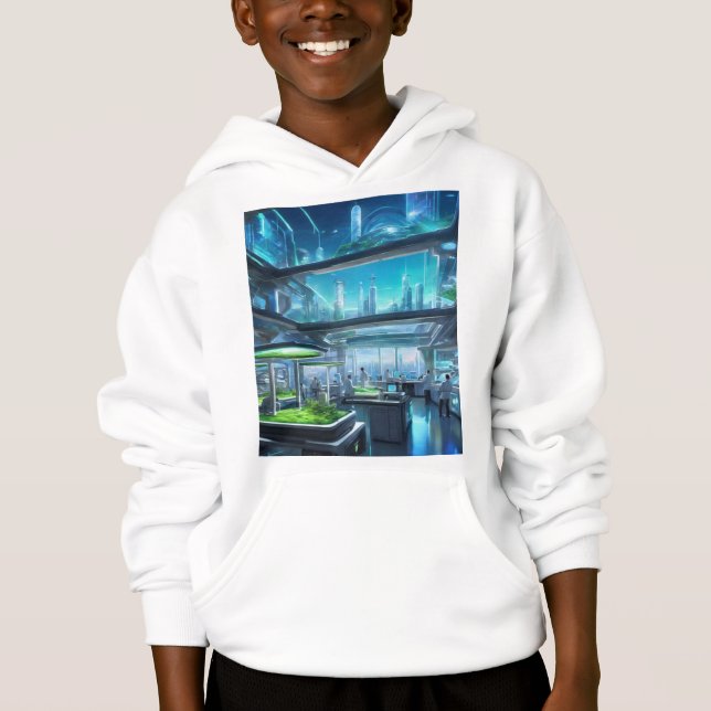 T-Shirt Hoodie (Front)