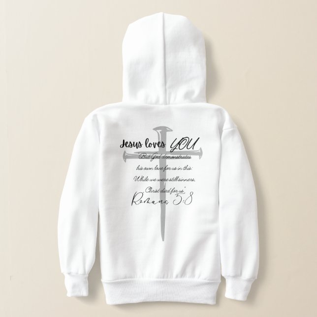 T-Shirt Hoodie (Laydown Back)