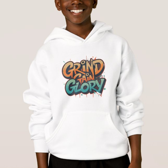 T-Shirt Hoodie (Front)