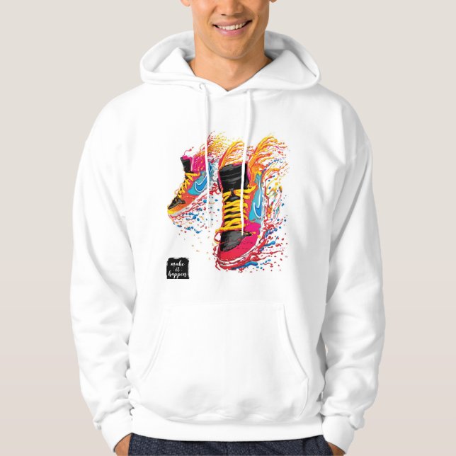 T-Shirt Hoodie (Front)