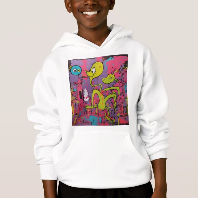T-Shirt Hoodie (Front)