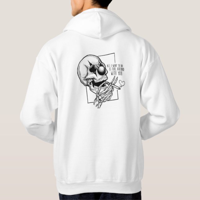 T-Shirt Hoodie (Back)