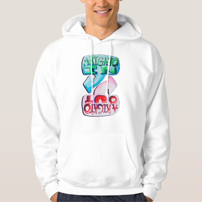 T-Shirt Hoodie (Front)