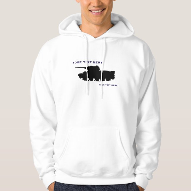 T-Shirt Hoodie (Front)