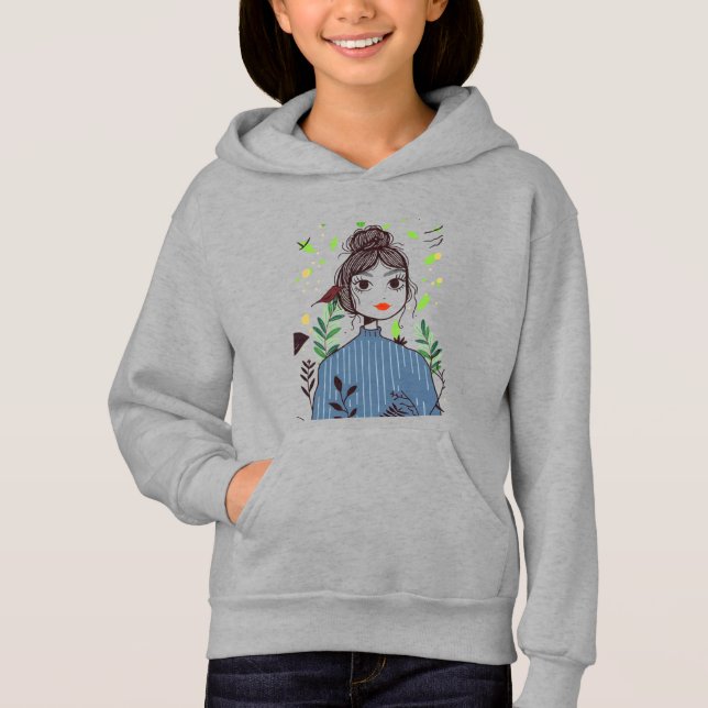 T-Shirt Hoodie (Front)