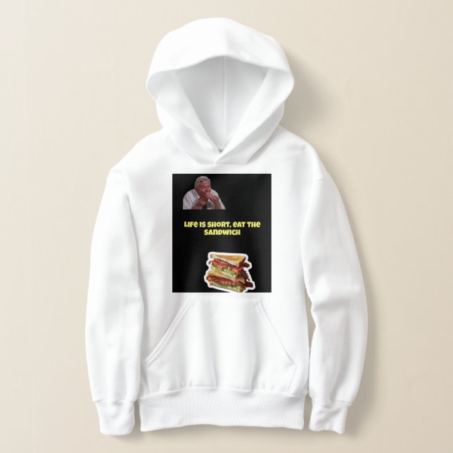 T-Shirt Hoodie (Laydown)