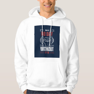 T-Shirt Hoodie for Gym Lovers