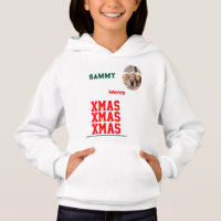 T-Shirt Hoodie pullover photo name kid christmas