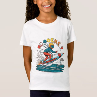 T-shirt/ hoodies "Rocket Surfing" logo design