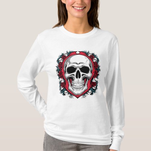 T_shirt  hoodies skulls logo design