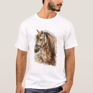 T-shirt horse Desert