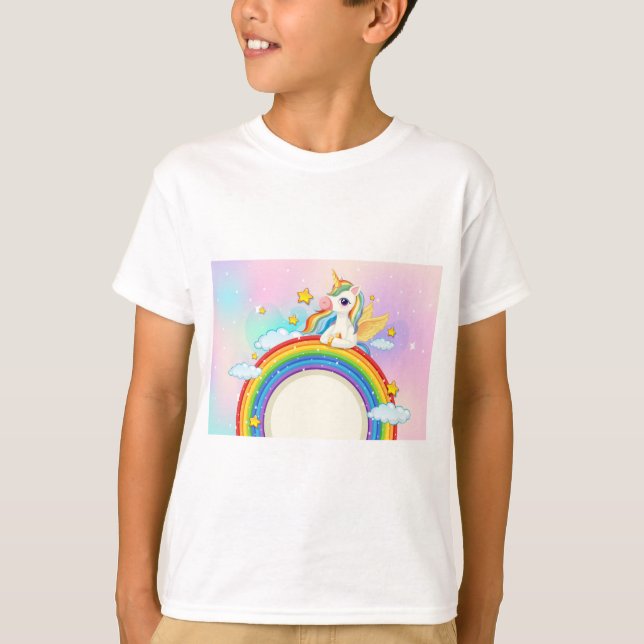 T-Shirt-horse with ribbom T-Shirt (Front)