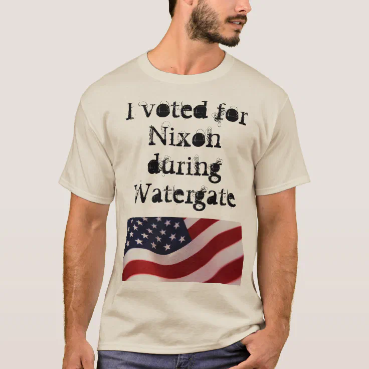 T-Shirt - I for Nixon Watergate | Zazzle