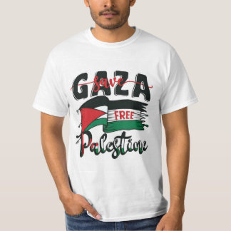 T-shirt in support of the Palestinian cause