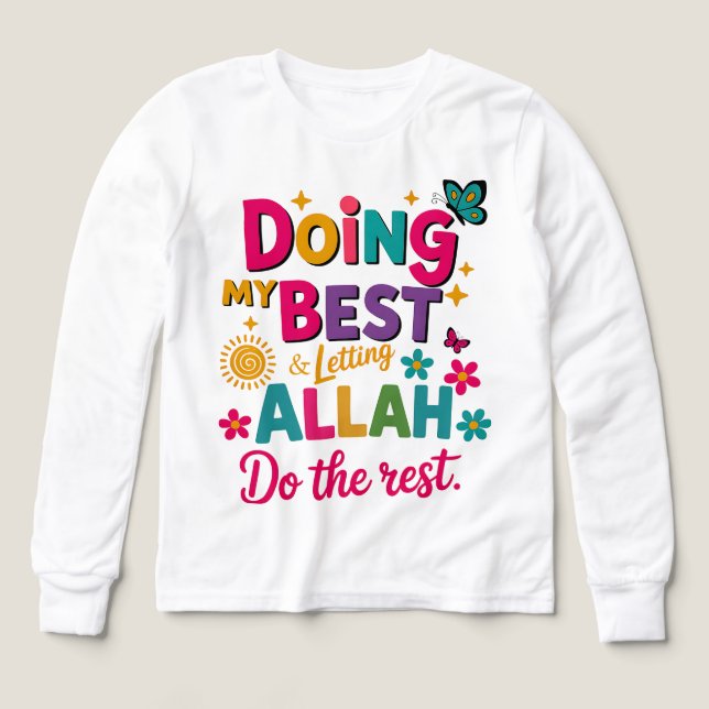 T-Shirt-Islamic Kids Clothing Tri-Blend Shirts (Design Front)