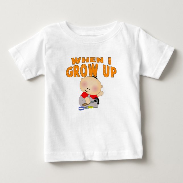 T-Shirt Kids Baby Boy Carpenter (Front)