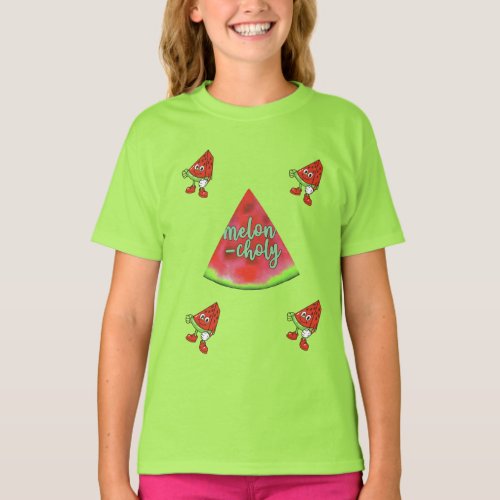 T_shirt kids  Mini Melon Mood Sweet