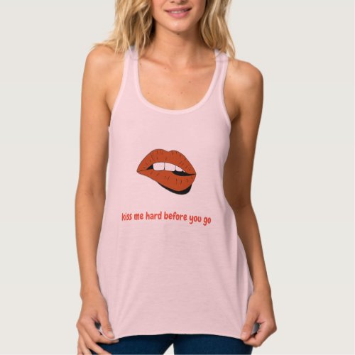 T_Shirt kiss me you Tank Top