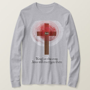 T-Shirt- Kneel At The Cross T-Shirt