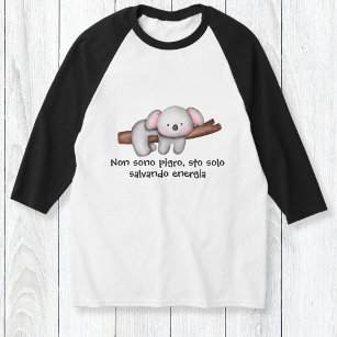 T-shirt koala rilassante slogans fun