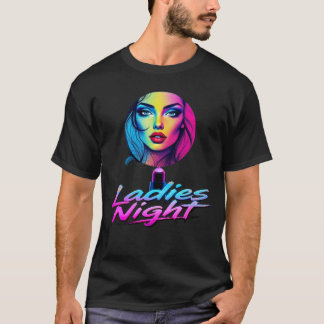 T-SHIRT LADIES NIGHT NEW FASHION DESIGNER TEE