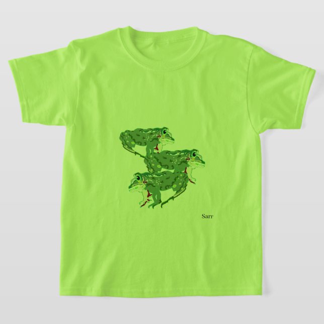T-Shirt : Leap Frog's (Laydown)
