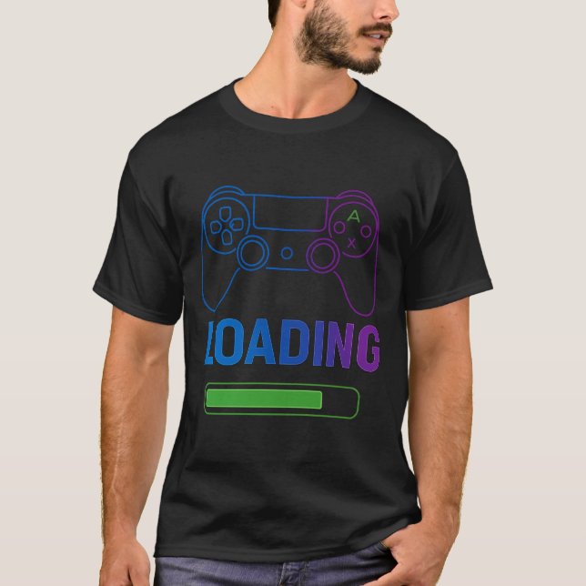 T-Shirt – Level Up with Style (Front)