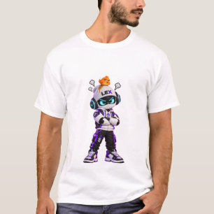 T-Shirt - Lex Angry Robot Bird - ASW Universe