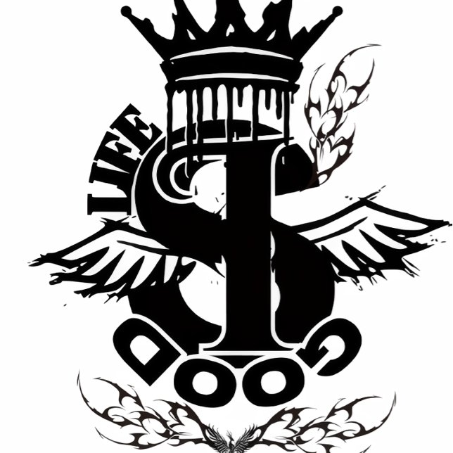 T-Shirt ''Life is Good'' Keychain (Creator Uploaded)