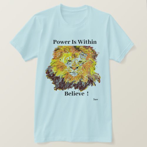 T_Shirt Lion   Power 