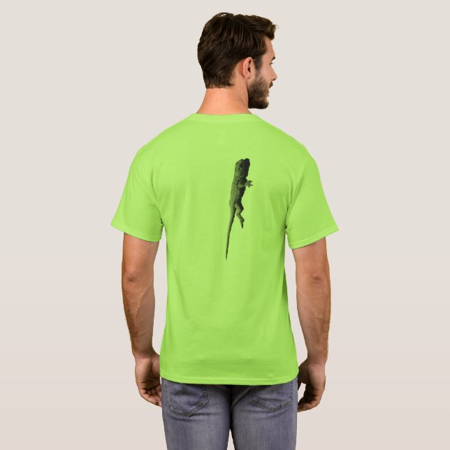 T-shirt - Lizard on my back! (Back Full)