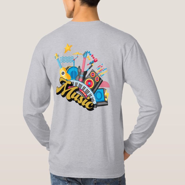 T-Shirt Logo Music (Back)