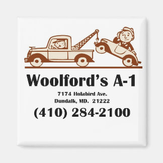 t-shirt logo w-address magnet