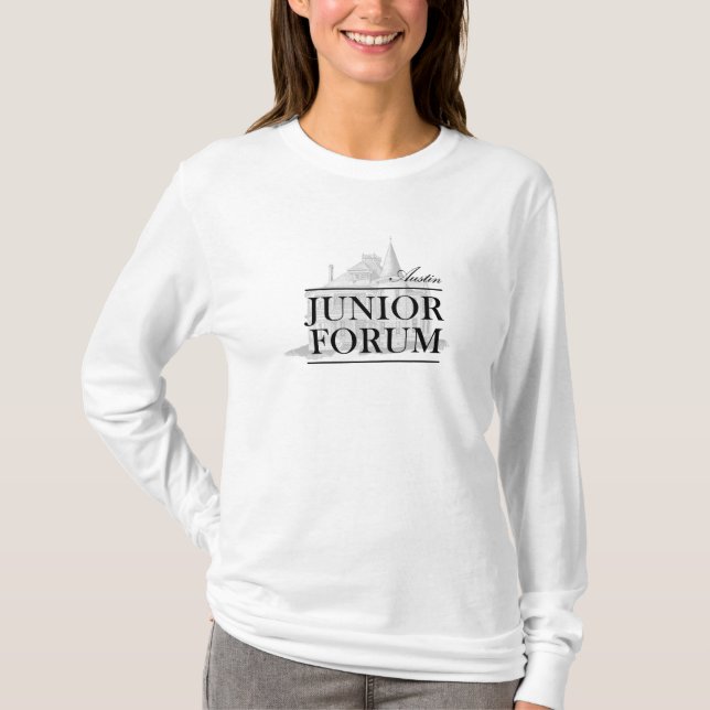 T-shirt, LS, AJF Logo T-Shirt (Front)