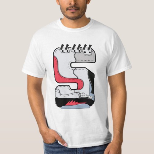 T_Shirt Match JORDAN 5 Retro 2020 Fire Red