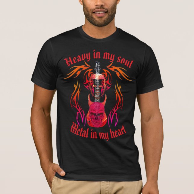 T-Shirt Metal in my heart  (Front)