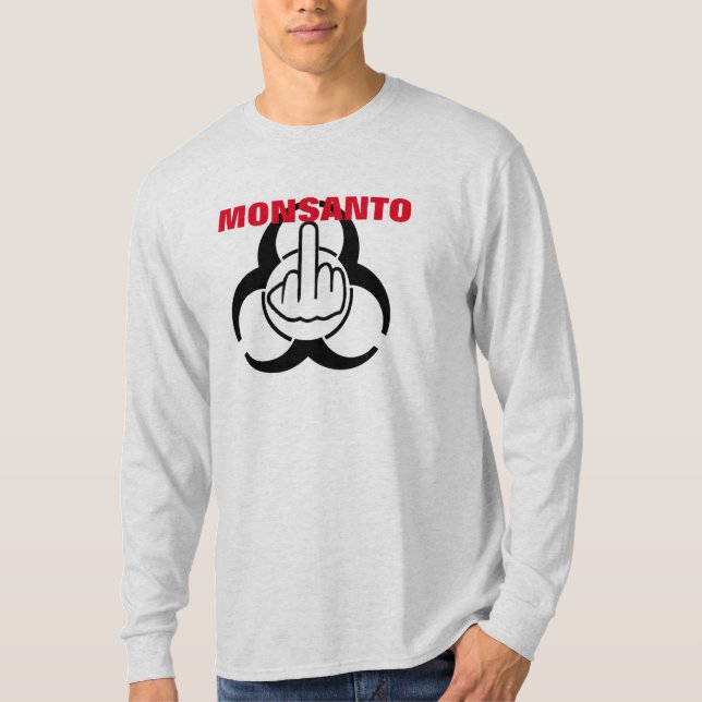 T-Shirt Monsanto Bio Hazard Flip (Front)