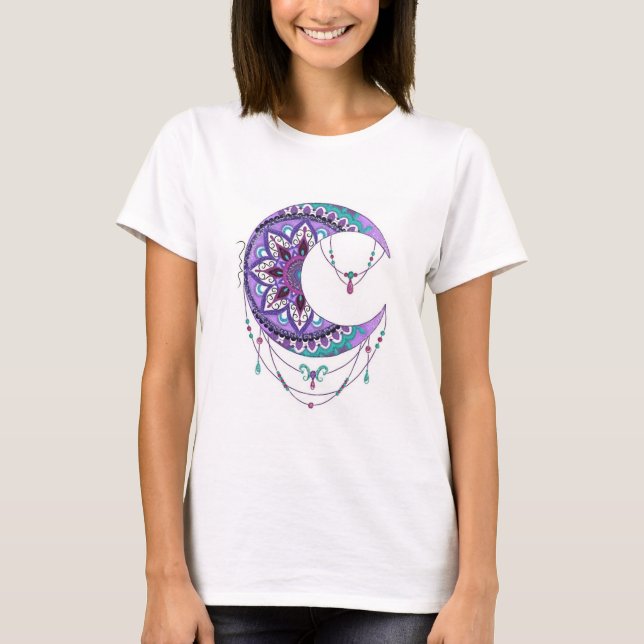 T-shirt Moon Mandala (Front)