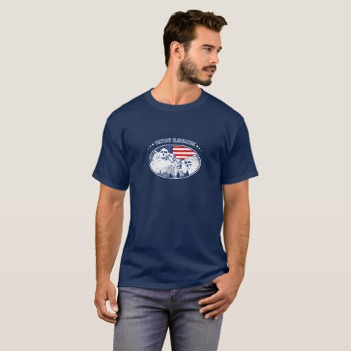 T_shirt Mount Rushmore USA South Dakota T_Shirt
