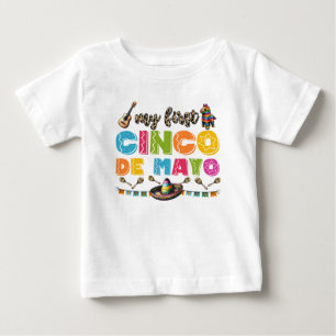 T-Shirt-My First Cinco de Mayo Baby  T-Shirt