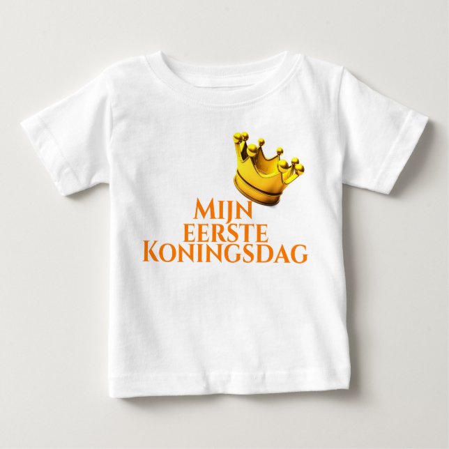 T-shirt my first king day. (Front)