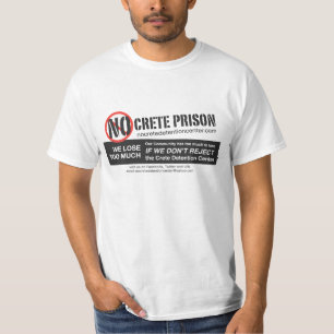 T-shirt No Crete Detention Center