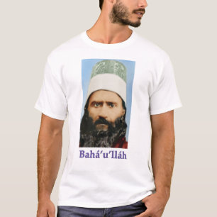 T-shirt of Bahá’u’lláh on peace of 1 human family