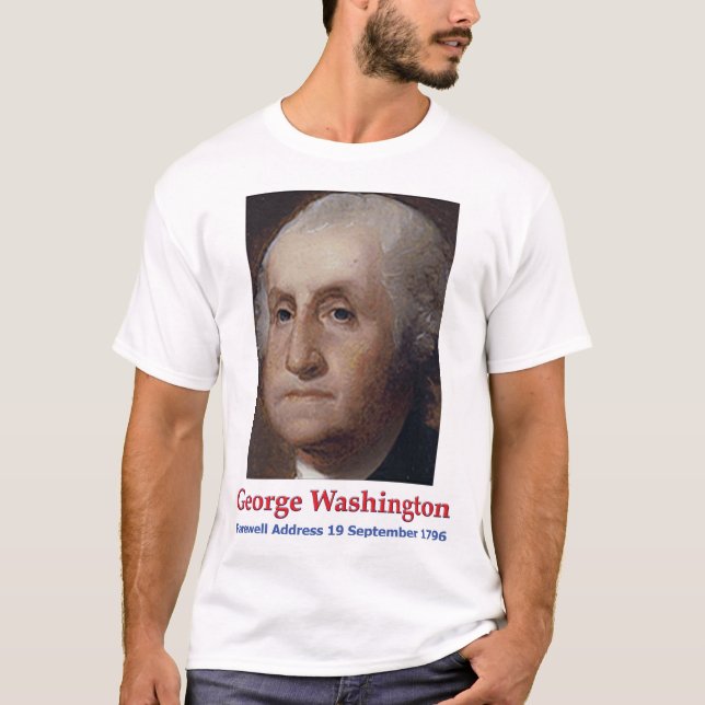 T-Shirt of George Washington Farewell Address (Front)