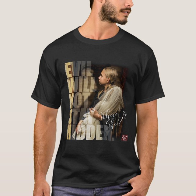 T-Shirt - Official "Where Is She?" - revised (Front)