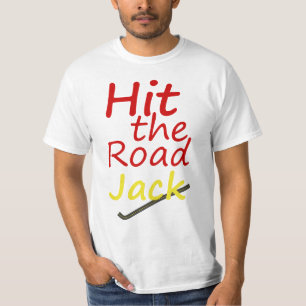 T-shirt Originart Hit The Road, Jack!