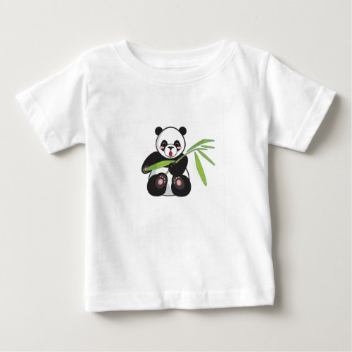 T_ShirtPanda Pals Adorable Baby Tee Baby T_Shirt