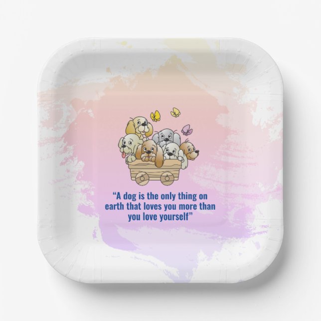 T-shirt Paper Plates (Front)